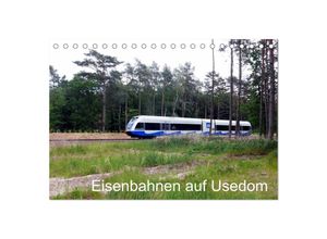 9783435500475 - Eisenbahnen auf Usedom (Tischkalender 2025 DIN A5 quer) CALVENDO Monatskalender