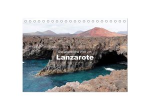 9783435502738 - Die unwirkliche Welt von Lanzarote (Tischkalender 2025 DIN A5 quer) CALVENDO Monatskalender