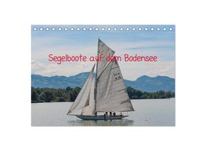 9783435503995 - Segelboote auf dem Bodensee (Tischkalender 2025 DIN A5 quer) CALVENDO Monatskalender