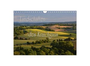 9783435504138 - Landschaften des Kraichgaus (Wandkalender 2025 DIN A4 quer) CALVENDO Monatskalender