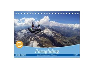 9783435505005 - Paragliding - die Faszination des Fliegens (Tischkalender 2025 DIN A5 quer) CALVENDO Monatskalender