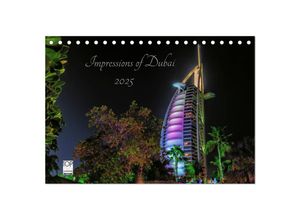 9783435505463 - Impressions of Dubai 2025 (Tischkalender 2025 DIN A5 quer) CALVENDO Monatskalender