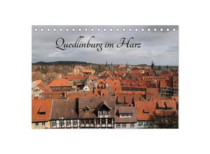 9783435508358 - Quedlinburg im Harz (Tischkalender 2025 DIN A5 quer) CALVENDO Monatskalender