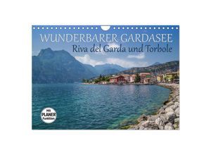 9783435509379 - WUNDERBARER GARDASEE Riva del Garda und Torbole (Wandkalender 2025 DIN A4 quer) CALVENDO Monatskalender