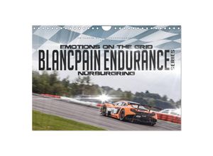 9783435510795 - EMOTIONS ON THE GRID - Blancpain Endurance Series Nürburgring (Wandkalender 2025 DIN A4 quer) CALVENDO Monatskalender