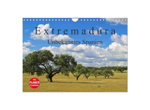 9783435510924 - Extremadura - Unbekanntes Spanien (Wandkalender 2025 DIN A4 quer) CALVENDO Monatskalender