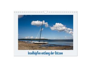 9783435510986 - Inselhüpfen entlang der Ostsee (Wandkalender 2025 DIN A4 quer) CALVENDO Monatskalender