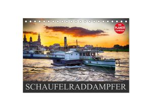 9783435511129 - Schaufelraddampfer (Tischkalender 2025 DIN A5 quer) CALVENDO Monatskalender