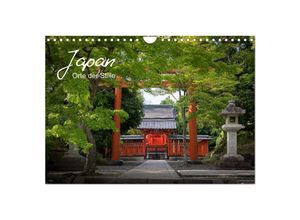 9783435514014 - Japan - Orte der Stille (Wandkalender 2025 DIN A4 quer) CALVENDO Monatskalender