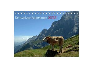 9783435514021 - Schweizer Panoramen (Tischkalender 2025 DIN A5 quer) CALVENDO Monatskalender