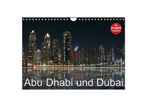 9783435514045 - Abu Dhabi und Dubai (Wandkalender 2025 DIN A4 quer) CALVENDO Monatskalender