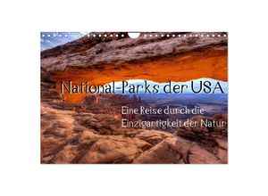 9783435514182 - National-Parks der USA (Wandkalender 2025 DIN A4 quer) CALVENDO Monatskalender