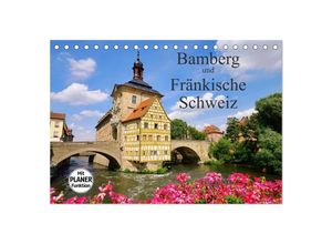 9783435515288 - Bamberg und Fränkische Schweiz (Tischkalender 2025 DIN A5 quer) CALVENDO Monatskalender