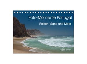 9783435516261 - Foto-Momente Portugal - Felsen Sand und Meer (Tischkalender 2025 DIN A5 quer) CALVENDO Monatskalender