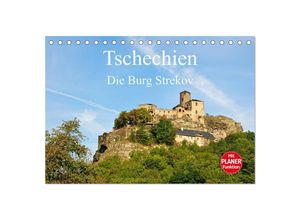 9783435516551 - Tschechien - Die Burg Strekov (Tischkalender 2025 DIN A5 quer) CALVENDO Monatskalender