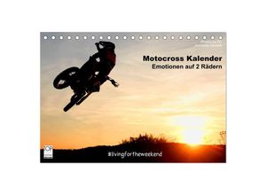 9783435516735 - Motocross Kalender - Emotionen auf 2 Rädern (Tischkalender 2025 DIN A5 quer) CALVENDO Monatskalender