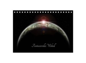 9783435517190 - Fantasievolles Weltall (Tischkalender 2025 DIN A5 quer) CALVENDO Monatskalender