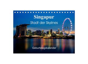 9783435517244 - Singapur Stadt der Skylines (Tischkalender 2025 DIN A5 quer) CALVENDO Monatskalender