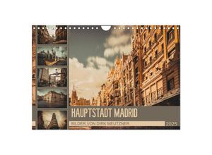 9783435517725 - Hauptstadt Madrid (Wandkalender 2025 DIN A4 quer) CALVENDO Monatskalender