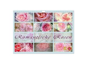 9783435518302 - Romantische Rosen (Wandkalender 2025 DIN A4 quer) CALVENDO Monatskalender