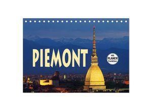 9783435518319 - Piemont (Tischkalender 2025 DIN A5 quer) CALVENDO Monatskalender