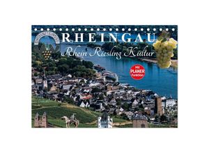 9783435519279 - Rheingau - Rhein Riesling Kultur (Tischkalender 2025 DIN A5 quer) CALVENDO Monatskalender