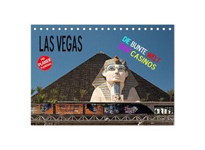 9783435519699 - Las Vegas - Die bunte Welt der Casinos (Tischkalender 2025 DIN A5 quer) CALVENDO Monatskalender