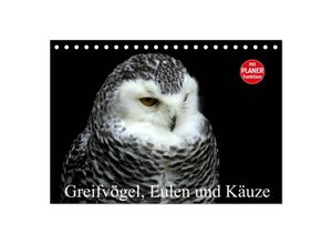 9783435520633 - Greifvögel Eulen und Käuze (Tischkalender 2025 DIN A5 quer) CALVENDO Monatskalender