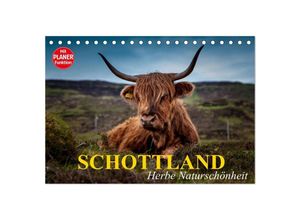 9783435522040 - Schottland Herbe Naturschönheit (Tischkalender 2025 DIN A5 quer) CALVENDO Monatskalender