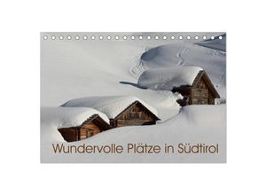 9783435522996 - Wundervolle Plätze in Südtirol (Tischkalender 2025 DIN A5 quer) CALVENDO Monatskalender