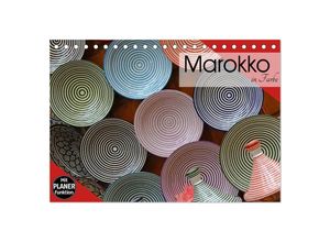 9783435523849 - Marokko in Farbe (Tischkalender 2025 DIN A5 quer) CALVENDO Monatskalender