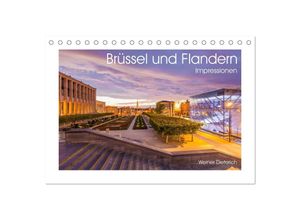 9783435525836 - Brüssel und Flandern Impressionen (Tischkalender 2025 DIN A5 quer) CALVENDO Monatskalender