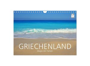 9783435525881 - Griechenland - Magie der Farben (Wandkalender 2025 DIN A4 quer) CALVENDO Monatskalender