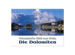 9783435532766 - Die Dolomiten - Traumhafte Welt aus Stein (Wandkalender 2025 DIN A4 quer) CALVENDO Monatskalender 9783435532766 - Die Dolomiten - Traumhafte Welt aus Stein (Wandkalender 2025 DIN A4 quer) CALVENDO Monatskalender