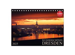 9783435533114 - Wunderschönes Dresden (Tischkalender 2025 DIN A5 quer) CALVENDO Monatskalender