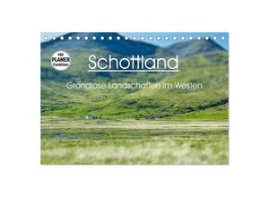 9783435536955 - Schottland - grandiose Landschaften im Westen (Tischkalender 2025 DIN A5 quer) CALVENDO Monatskalender