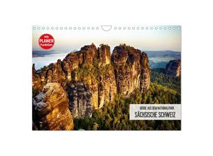 9783435537549 - Grüße aus dem Nationalpark Sächsische Schweiz (Wandkalender 2025 DIN A4 quer) CALVENDO Monatskalender