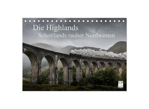 9783435538416 - Die Highlands - Schottlands rauher Nordwesten (Tischkalender 2025 DIN A5 quer) CALVENDO Monatskalender