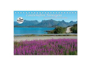 9783435538515 - Landschaften Norwegens zwischen Polarkreis und Nordkap (Tischkalender 2025 DIN A5 quer) CALVENDO Monatskalender
