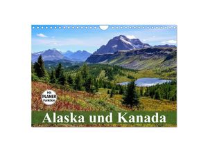 9783435539123 - Alaska und Kanada (Wandkalender 2025 DIN A4 quer) CALVENDO Monatskalender