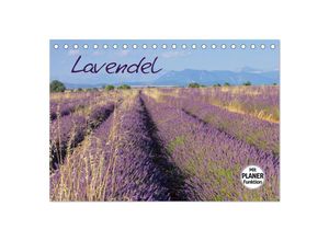 9783435540785 - Lavendel (Tischkalender 2025 DIN A5 quer) CALVENDO Monatskalender