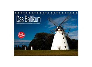 9783435541379 - Das Baltikum - Unterwegs in faszinierenden Kulturlandschaften (Tischkalender 2025 DIN A5 quer) CALVENDO Monatskalender