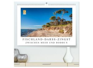 9783435581351 - Fischland - Darß - Zingst Zwischen Meer und Bodden (hochwertiger Premium Wandkalender 2025 DIN A2 quer) Kunstdruck in Hochglanz