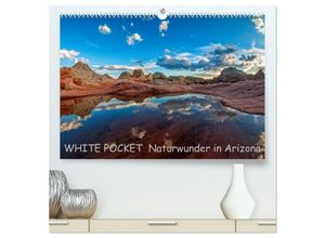 9783435581504 - WHITE POCKET - Naturwunder in Arizona (hochwertiger Premium Wandkalender 2025 DIN A2 quer) Kunstdruck in Hochglanz