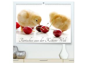 9783435582822 - Tierisches aus der Küken-Welt (hochwertiger Premium Wandkalender 2025 DIN A2 quer) Kunstdruck in Hochglanz