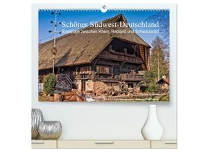 9783435582853 - Schönes Südwest-Deutschland Streifzüge zwischen Rhein Rebland und Schwarzwald (hochwertiger Premium Wandkalender 2025 DIN A2 quer) Kunstdruck in Hoc