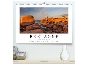 9783435582877 - Bretagne - Zauber der Côte de Granit Rose (hochwertiger Premium Wandkalender 2025 DIN A2 quer) Kunstdruck in Hochglanz