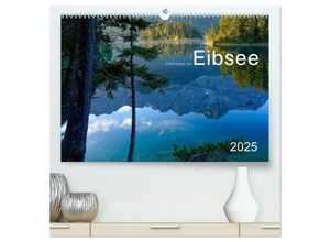 9783435582945 - Unterwegs am Eibsee (hochwertiger Premium Wandkalender 2025 DIN A2 quer) Kunstdruck in Hochglanz