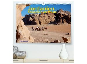 9783435584376 - Jordanien Königreich in der Wüste (hochwertiger Premium Wandkalender 2025 DIN A2 quer) Kunstdruck in Hochglanz