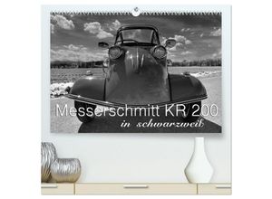 9783435584611 - Messerschmitt KR 200 in schwarzweiß (hochwertiger Premium Wandkalender 2025 DIN A2 quer) Kunstdruck in Hochglanz